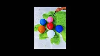 Soft Pops & Colorful Splashes &ndash; Water Balloon ASMR Compilation