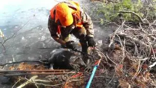 How to Trap Otters and Beavers Under Ice with Snares and Body Grip Traps