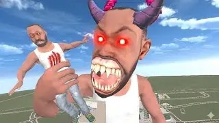 Big Head Devil Franklin Eat Franklin City In Indian Bike Driving 3d