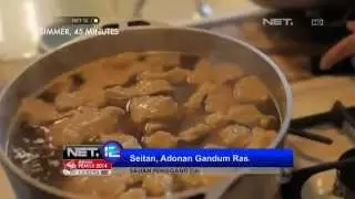 NET12 - Seitan, adonan gandum rasa daging