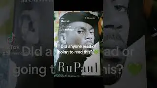 #rupaulsdragrace #rupaul  #books #reading