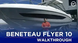 Beneteau Flyer 10 Walkthrough &ndash; Big Features in a Sleek Package | w/ Marcos Serur