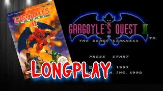 Gargoyle's Quest 2 (NES) 100% Long Play Walk Through with Commentary! Firebrand, Ghosts n Goblins