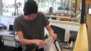 Casey Lagos at Skullcandy HQ