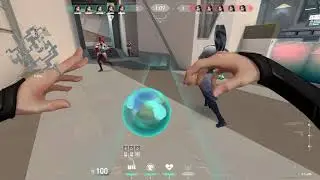 using grim wall in sage replication knife fight