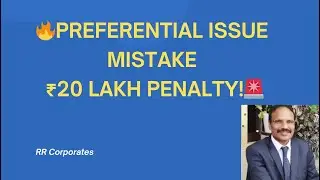 ₹20 Lakh Penalty for Private Placement Non-Compliance