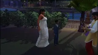 💒Destination Wedding Day :Silvia and Jeff Parker clips💒 #TheSims4, #TRoyalGaming