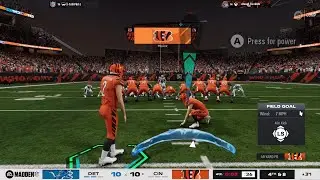 FIELD GOAL GAME WINNER! ICED! Madden 26 Online Bengals Lions