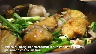 Chả c&aacute; L&atilde; Vọng | Vietnam food | Fish with dill & turmeric