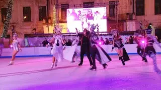 Universul lui Harry Potter prinde viață pe gheață, în Piața Libertății
