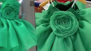 Rose ball gown cutting & stitching/3to4 year girl frock cutting& stitching/ very easy way #rosegown