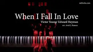 When I Fall In Love - Jazz Piano Arrangement #jazzpiano #pianotutorial