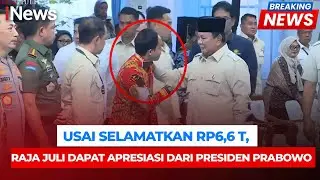 Momen Presiden Prabowo Tepuk Bahu Raja Juli Usai Selamatkan Uang Negara Rp6,6 T | BREAKING NEWS