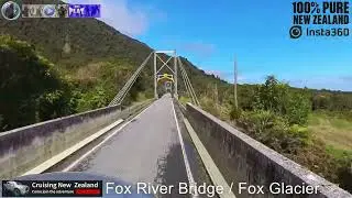 The Most Epic New Zealand Road Trip! Fox River Bridge, Fox Glacier.