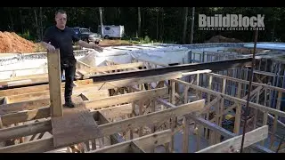 How to Build Shoring Walls for ICF Decking