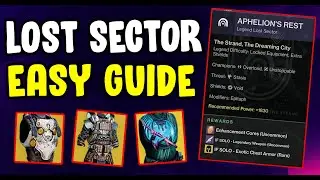 Aphelion's Rest Master and Legend Lost Sector Guide | Destiny 2