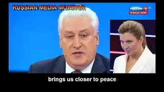 Igor Korotchenko says Russia's strikes bring peace