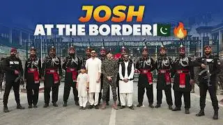 Tabish Hashmi Joins Suneel Munj at the Wagah Border Parade!