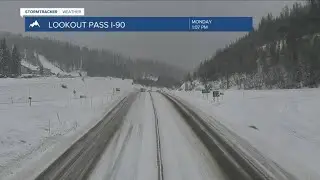 Mountain snow to impact travel tonight through Tuesday