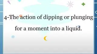 Dip ( meaning + pronunciation + images )