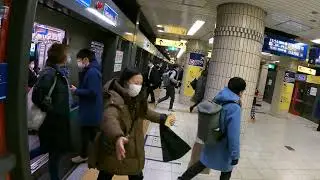 Azabu-juban Station N04 Walk | Tokyo Metro Namboku Line Exploration | Japan 4K ASMR