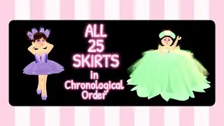 All 25 Skirts in Royale High in Chronological Order (2017-2020) [Outdated]