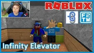 Burlington Gamer & Fraser2TheMax in Saving Mr. Noob!!! Roblox Infinity Elevator