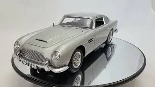 Autoart 007 James Bond Aston Martin DB5 RT Drive Silver Goldfinger Movie Car