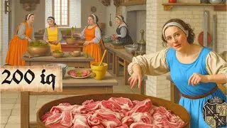 The medieval kitchen truly was a hub of food preservation innovation! #MedievalFood #MedievalKitchen
