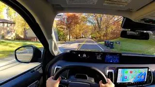 2025 Ford Expedition Relaxing Fall POV Drive
