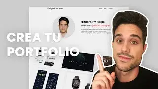 Como crear tu portfolio UX UI sin experiencia | Mi portfolio
