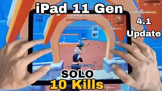iPad 11 A16 HANDCAM PUBG in 2025 🔥/Super  Smooth+Extreme Livik Gameplay 😍Pubg Test in 2025