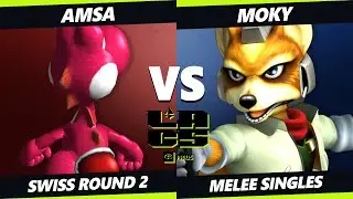 LACS 5 - aMSa (Yoshi) Vs. Moky (Fox) Smash Melee - SSBM
