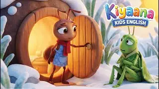 Ant and Grasshopper song +9 More Nursery Rhymes | Kids Songs Collection | Kiyaana Kids