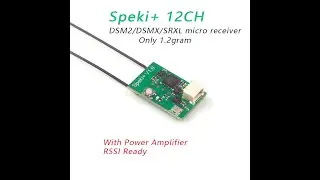 Speki+ Receiver range test #DSM2#DSMX#SPEKTRUM compatible Micro 2.4g FPV receiver