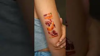 Blood orange tattoo 🍊