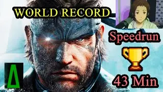 🏆 WORLD RECORD Metal Gear Solid Delta Speedrun in 43:42 LRT 53:43 RTA - WR + Skips سبيدرن