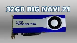 AMD Radeon Pro W6800 | Finally Something New for The Workstation Segment
