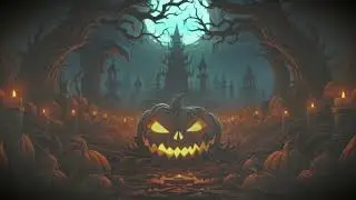 Halloween Fright Night - Horror Synth, Dark Synthwave Music, Halloween Music