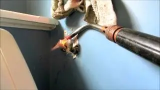 washer machine shut off valve replaced:plumbing tips