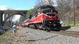 Providence and Worcester Railroad passenger train chase