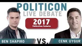 Ben Shapiro Vs Cenk Uygur Full Debate Politicon 2017: BEST Political Debate of 2017