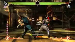 Mortal Kombat 9 - Kabal 40% Midscreen Combo