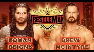 ROMAN REIGNS VS DREW MCINTYRE WRESTLEMANIA FULL MATCH -Wwe Best Match Ever
