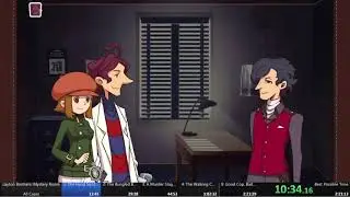 Layton Brothers: Mystery Room All Cases Speedrun [WR 2:14:50]