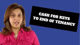 Cash for keys strategy | termination of tenancy