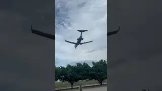 Boeing 727-200F landing west palm beach 🏝 #aviationchannel #planespotting ￼
