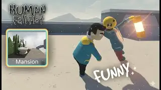 THIS GAME IS VERY FUNNY. | Human Fall Flat | LEVEL - Mansion | Gameplay Walkthrough #1