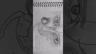 doe or siren eyes? #sketch #shorts #transition #music #art
