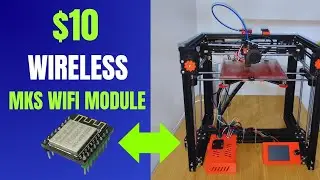 Wireless 3D Printing! DIY 3D Printer and MKS WIFI Module